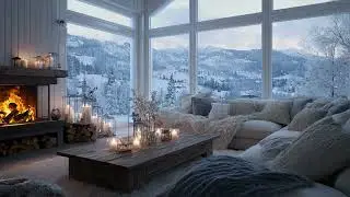 Winter sound drifting indoors 🌿 letting cold hours feel calm and softly unhurried inside