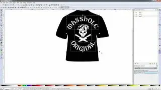 Design a Shirt with Curved Text and Prepare for Printing - Inkscape Tutorial