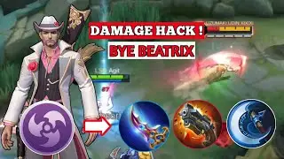 BEGINI CARA MAIN CLINT LAWAN BEATRIX ! CLINT AGGRESSIVE GAMEPLAY - Mobile Legends