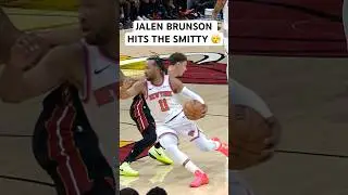 Джейлен Брансон помогает защитнику Heat найти карту