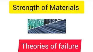 Strength of materials|Theories of failure|Unit 5