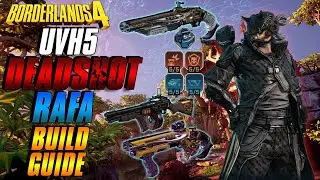 ONE SHOT JAKOBS RAFA BUILD DELETES THE GAME!! (UVH5) | Deadshot Rafa | Borderlands 4 Build Guide