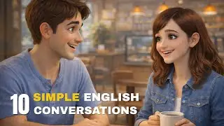 10 Simple English Conversations for Daily Life | Slow & Easy English | Everyday English Practice