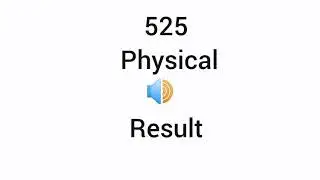 525 jail police ka physical result show ho chuka he 👍