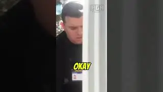 Британский судебный пристав пытается ВОЙТИ в дом, но его пугают!