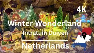 Christmas World Miniatures at Duiven Intratuin  🎄 | Festive Holiday Walkthrough in 4K | Netherlands