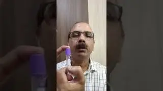 blood collection in EDTA vial