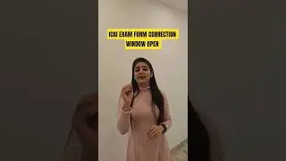 ICAI EXAM FORM CORRECTION WINDOW 🔥🔥 #shorts #ca #adda247