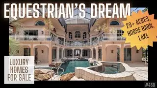 EQUESTRIAN'S DREAM! | 29+ ACRES, HORSE BARN, LAKE | North Fort Myers | LUXURY HOMES For Sale in SWFL