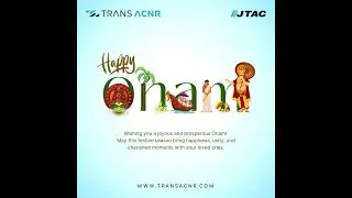 Happy Onam from Trans ACNR and JTAC