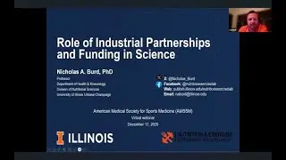Role of Industrial Partnerships and Funding in Science | Sports Economics Webinar Series