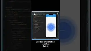 🎨 Flutter Blue Circle Animation UI ✨🚀 Smooth Circular Motion using Flutter🧿 Animation in Flutter