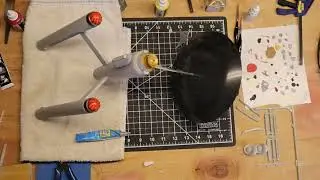 USS Enterprise TOS No Bloody A B C or D scale model build