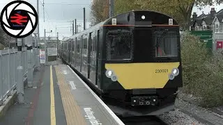 Trains at West Ealing w/ Class 230 testing (GWML, GB) - 29/10/2024