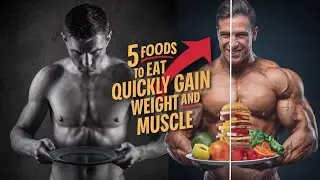 STOP Being Skinny! Eat These 5 Foods To Build Muscle.