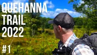 Solo backpacking 72 miles in 3 days -  Quehanna Trail 2022 Part 1