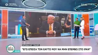 Νέες δηλώσεις Τραμπ για όσα γίνονται στο Ιράν–Δασμοί στις χώρες που δεν τον στηρίξουν στη Γροιλανδία
