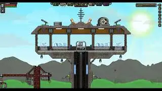 Starbound Build Showcase- The Last Protectorate Base (WIP)