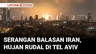 Serangan Balasan Iran, Ratusan Rudal Hipersonik Jebol Sistem Pertahanan Iron Dome Israel | Liputan 6