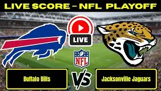 🔴 Buffalo Bills vs Jacksonville Jaguars | NFL Wild Card PLAYOFF | Live Score Update Jan 11