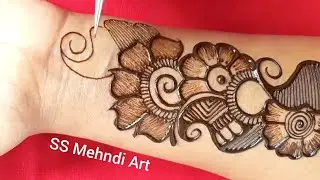 very easy arabic mehndi designs for full hands|front hand mehndi design|beautiful full hand mehndi