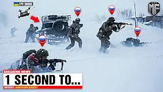Russian Soldiers Convoy Get Caught by Ukrainian FPV Drone in Pokrovsk - Then THIS Happened...