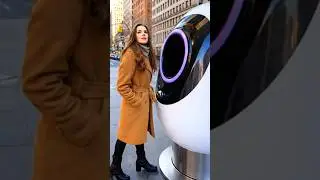 Dubai Future Street Salon: AI Hair Pod Encounter ✨ #shorts #ai #dubai