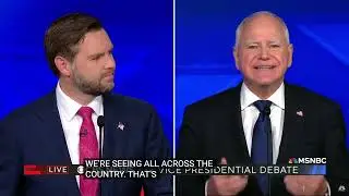 P2 VP Debate Walz vs Vance (REACT)