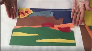 Torn Paper Landscapes - Inspired by The Poetry of Nature