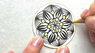 The best pattern to build up Mandala