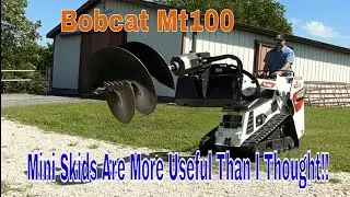 Can This Brand New Bobcat MT-100 Handle A 30C Auger?