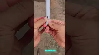 Connection techniques for hard plastic water pipes with the same diameter 🚰💧🔧