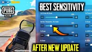 BEST SENSITIVITY FOR PUBG MOBILE AFTER NEW UPDATE | BTX CLAN PUBG SENSITIVITY