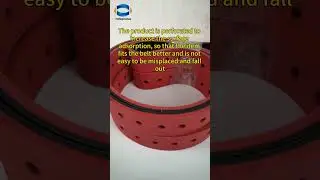 Feeder belts - Red rubber punching increases the suction effect of vacuum