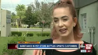 Customers upset over dirty water bottles at local pet shop