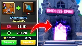 I ENHANCE MY PETS in Catch a Monster NEW Endless Spire UPD
