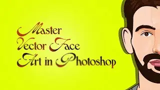 Master Vector Face Art in Photoshop #shapeandpixel
