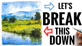 Easy Watercolor Painting Tutorial for Beginners 2021