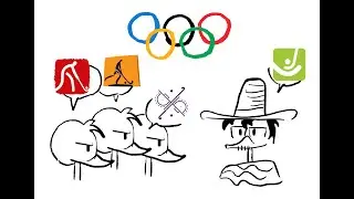 Aboliamo le Olimpiadi! Imperdibile finale del gran torneo per il miglior pittogramma olimpico.