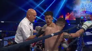 Wu Lin Feng Kickboxing Toronto | Ross Mylet vs Wu Huiqiang Round 3 Final