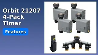 REVIEW (2025): Orbit 21207 4-Pack Timer. Features.