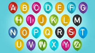 Learn ABC Alphabet of Food by Popping Balloons