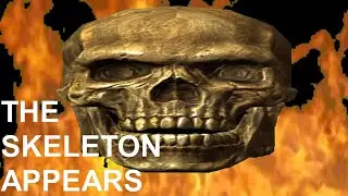 The Skeleton Appears Meme Template (Original)