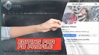 HOW TO Facebook Edit profile white matel😍👍 beautiful pinarts material #foryou #viralvideo #youtube