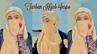 Turban Hijab Inspo | Turban Hijab Style | Easy and Stylish Hijab tutorial |