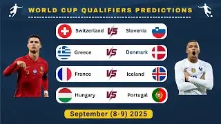 🎯 Europe World Cup Qualifiers Predictions &ndash; September 8 and 9 🔥
