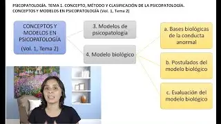 Modelos en Psicopatología - Vídeo 2 de 3 - UNED Psicología