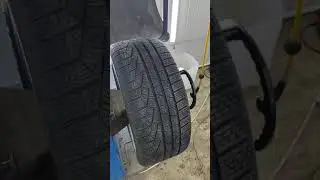 Балансировка колеса на станке hofmann geodyna 2102