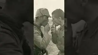 Khalkhin Gol 1939: Japanese Soldier Shares Cigarette with Soviet POW  #history #ww2 #ai