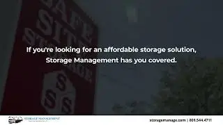 Storage Management Layton Utah 84041